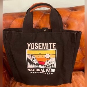 Yosemite National Park California book/tote bag in GUC